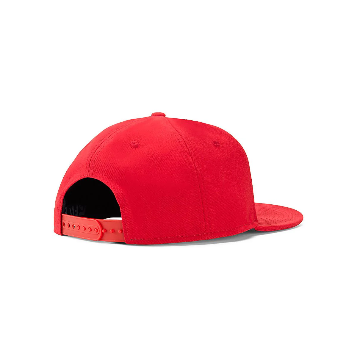 JJFU CIRCLE LOGO FLATBILL HAT - RED - Image 3