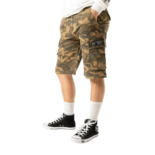 WCC CFL CARGO SHORTS - VINTAGE WOODLAND CAMO - Image 5