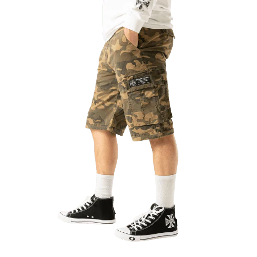 WCC CFL CARGO SHORTS - VINTAGE WOODLAND CAMO - Image 6