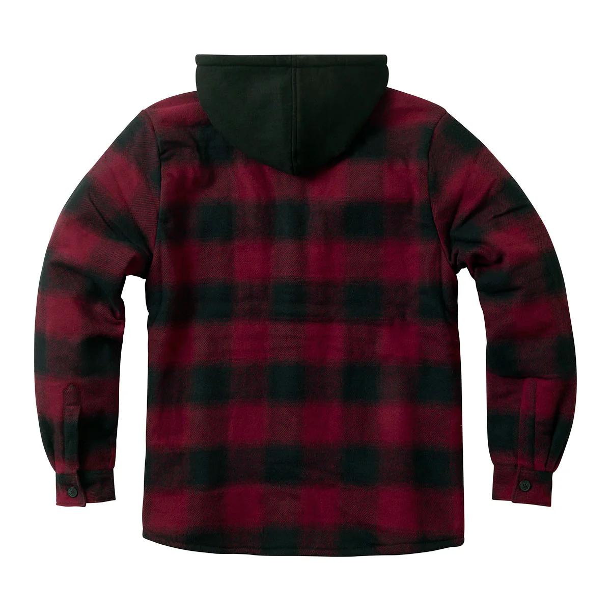 WCC HELL BENT FLANNEL JACKET - RED/BLACK - Image 3