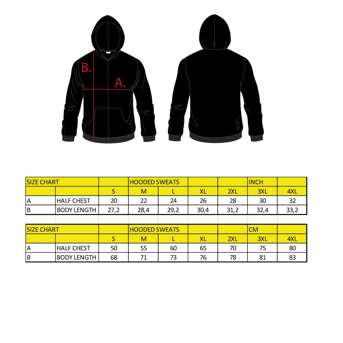 wcc og logo zip hoody - black - Image 3