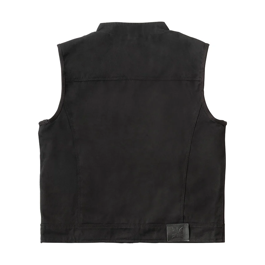 WCC x 13 1/2 Dominator Canvas Riding Vest -Black - Image 4